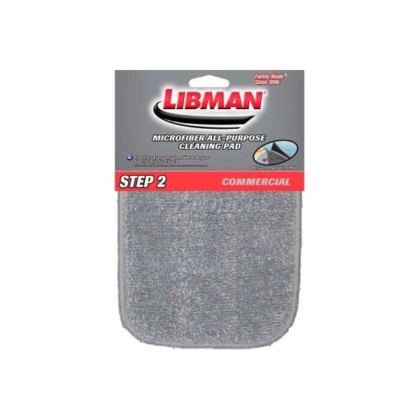 Libman Libman Commercial 15" Microfiber MultiPurpose Pad 1013 Pkg